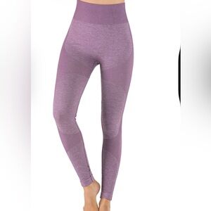 High-waisted yoga leggings with tummy control